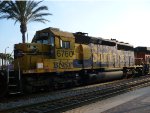 Ex Santa Fe SD40-2 in Fullerton